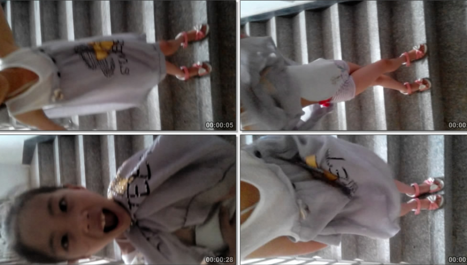 楼道里玩弄小萝莉